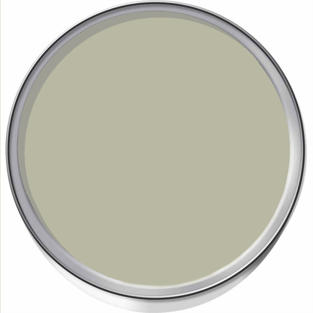 Hemway Olive Green Furniture and Walls Matt Chalk Paint 1L Image 3