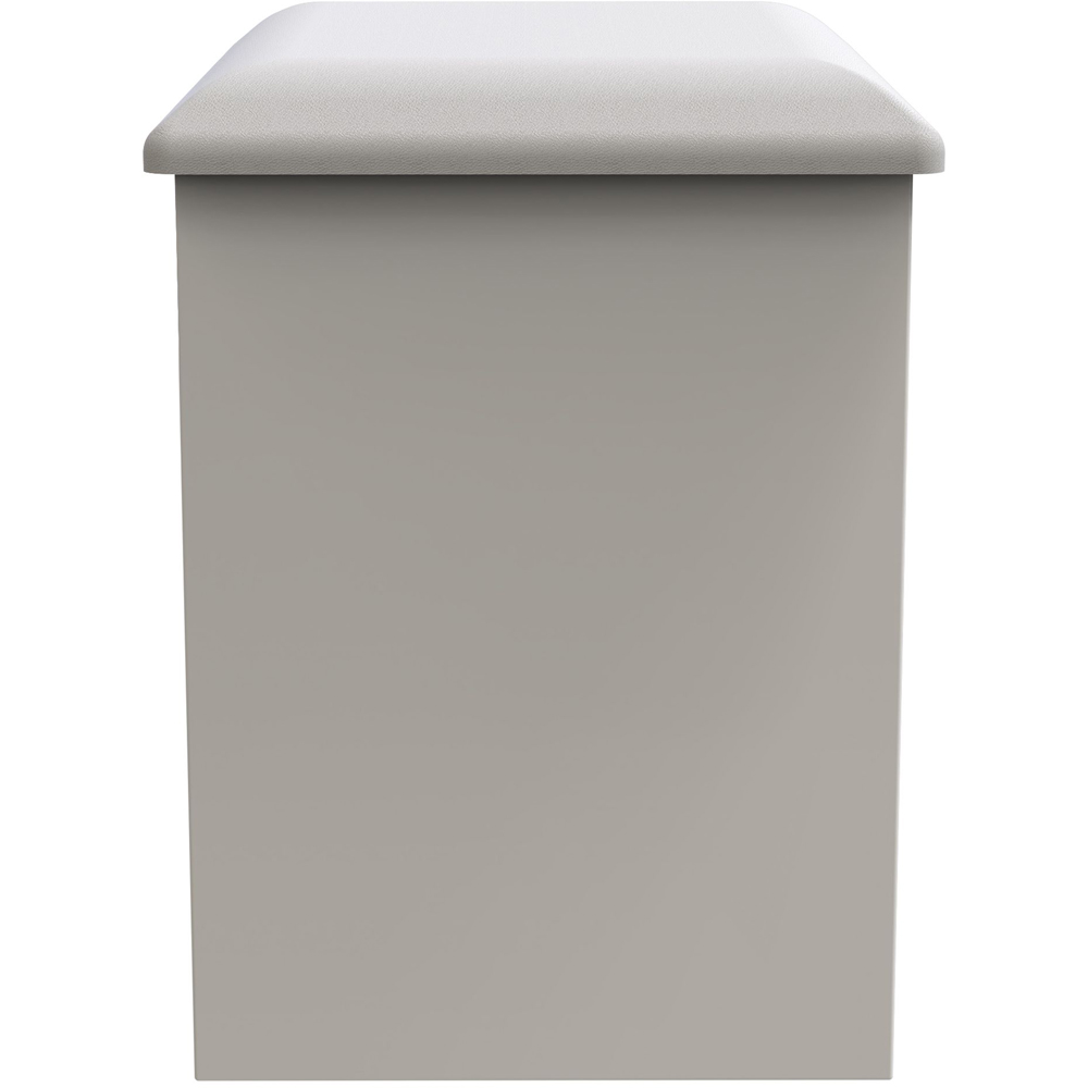 Crowndale Sussex Bardolino Oak Dressing Table Stool Image 4