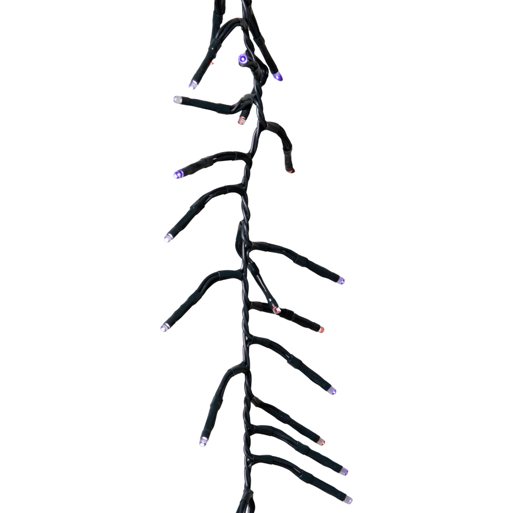 Samuel Alexander 5000 Blue Red and White LED Christmas Cluster String Lights 62.5m Image 2