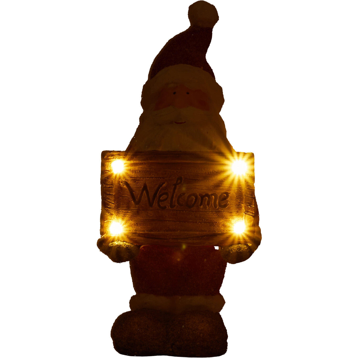 LED Santa Welcome Decoration Image 5