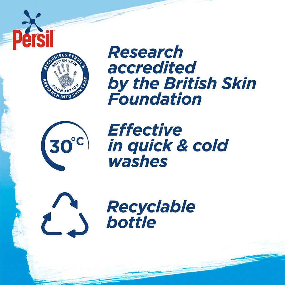 Persil Non Bio Liquid Detergent XXL 68 Washes 1.836L 3 Pack Image 8