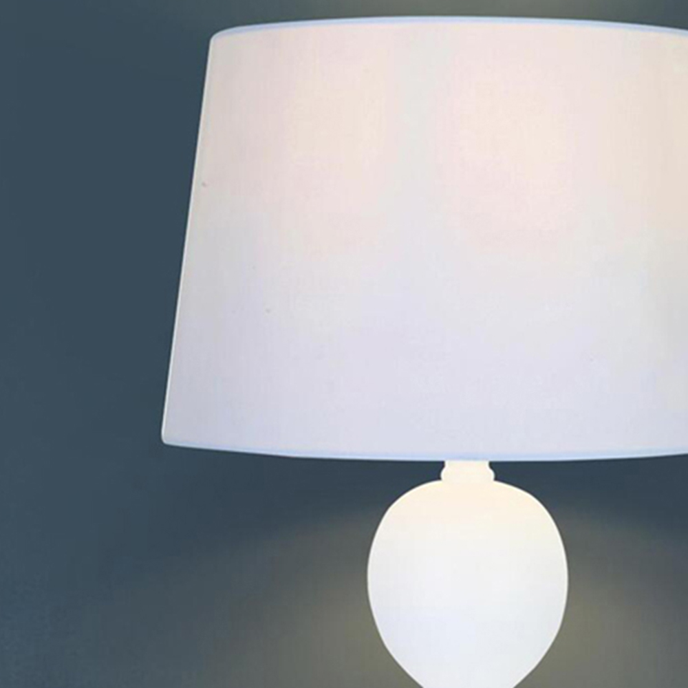 Cove White Table Lamp - White Image 3