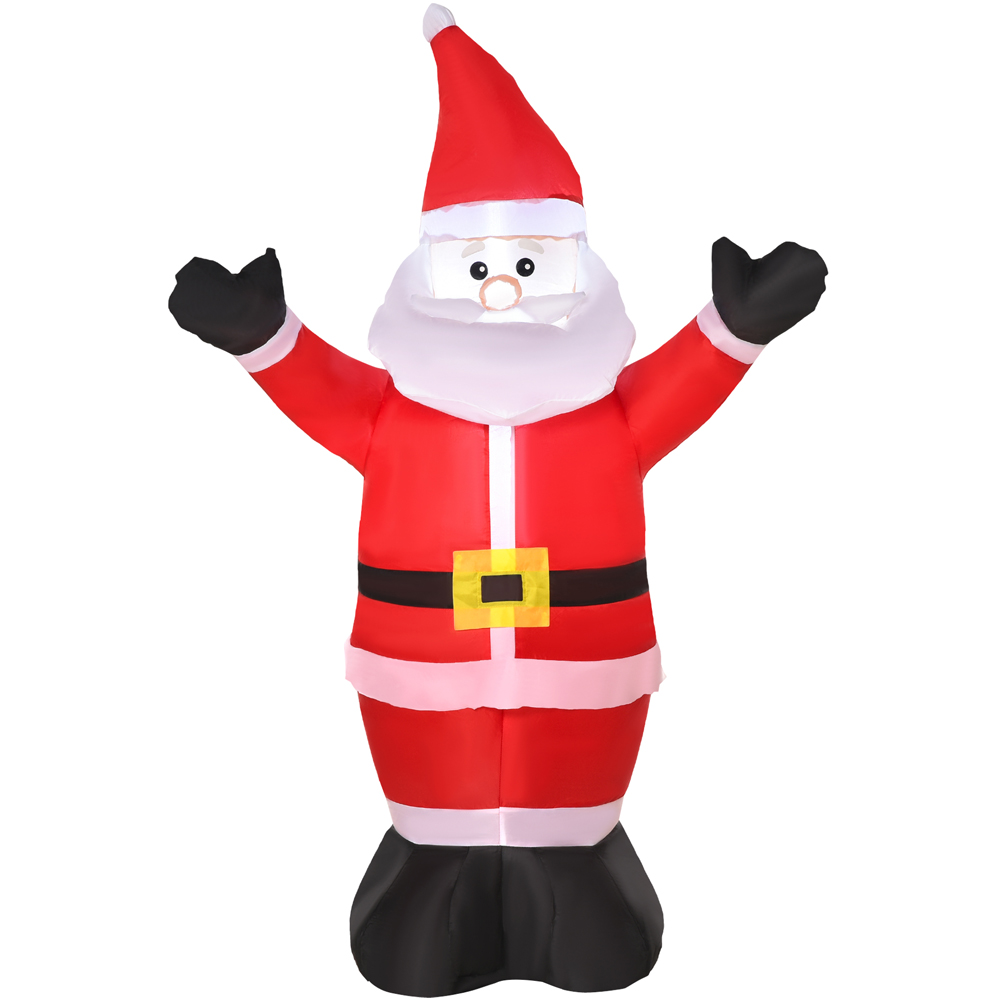 Everglow LED Inflatable Christmas Santa Claus Decoration 3.9ft Image 2