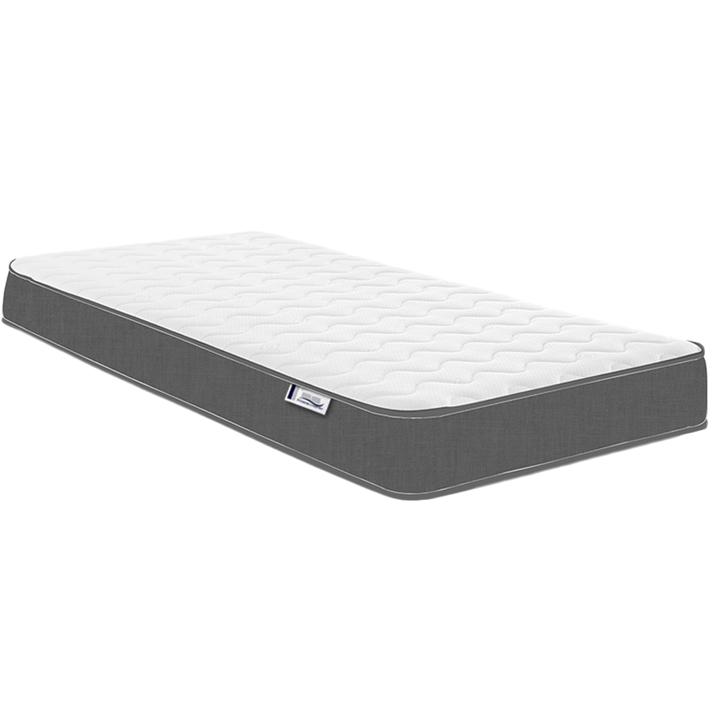 Extreme Comfort Cooltouch Colours Small Single Grey Memory Foam and Spring Mattress Image 1