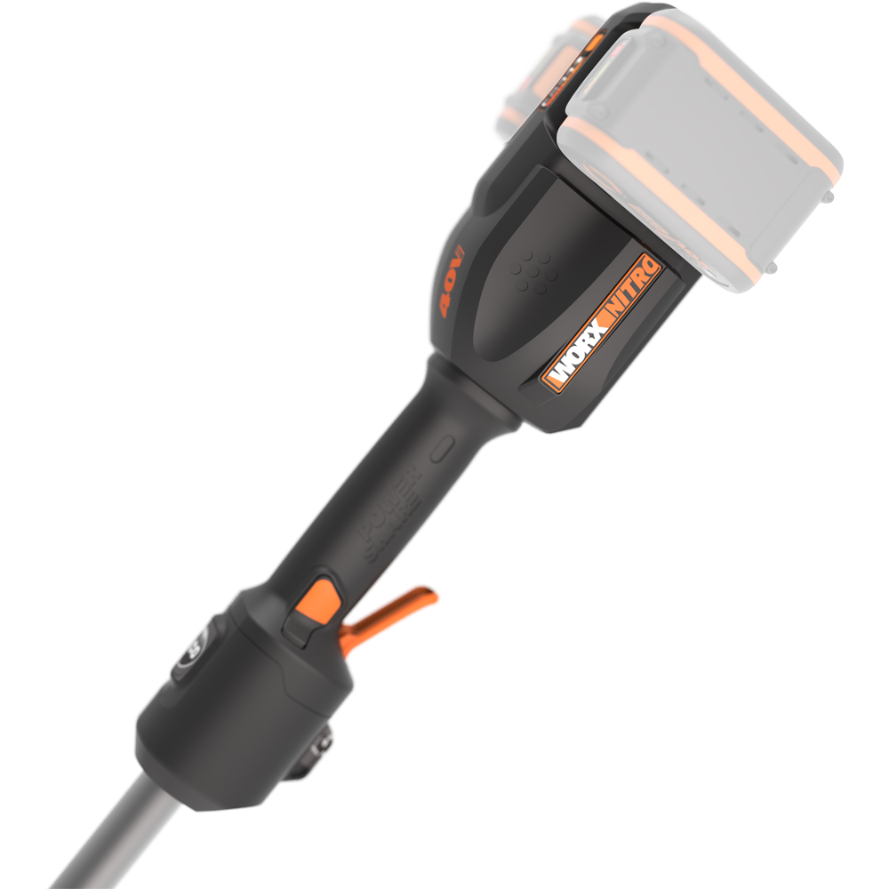 Worx WG185E.9 40V Cordless Brushless 38cm Grass Trimmer Bare Unit Image 3