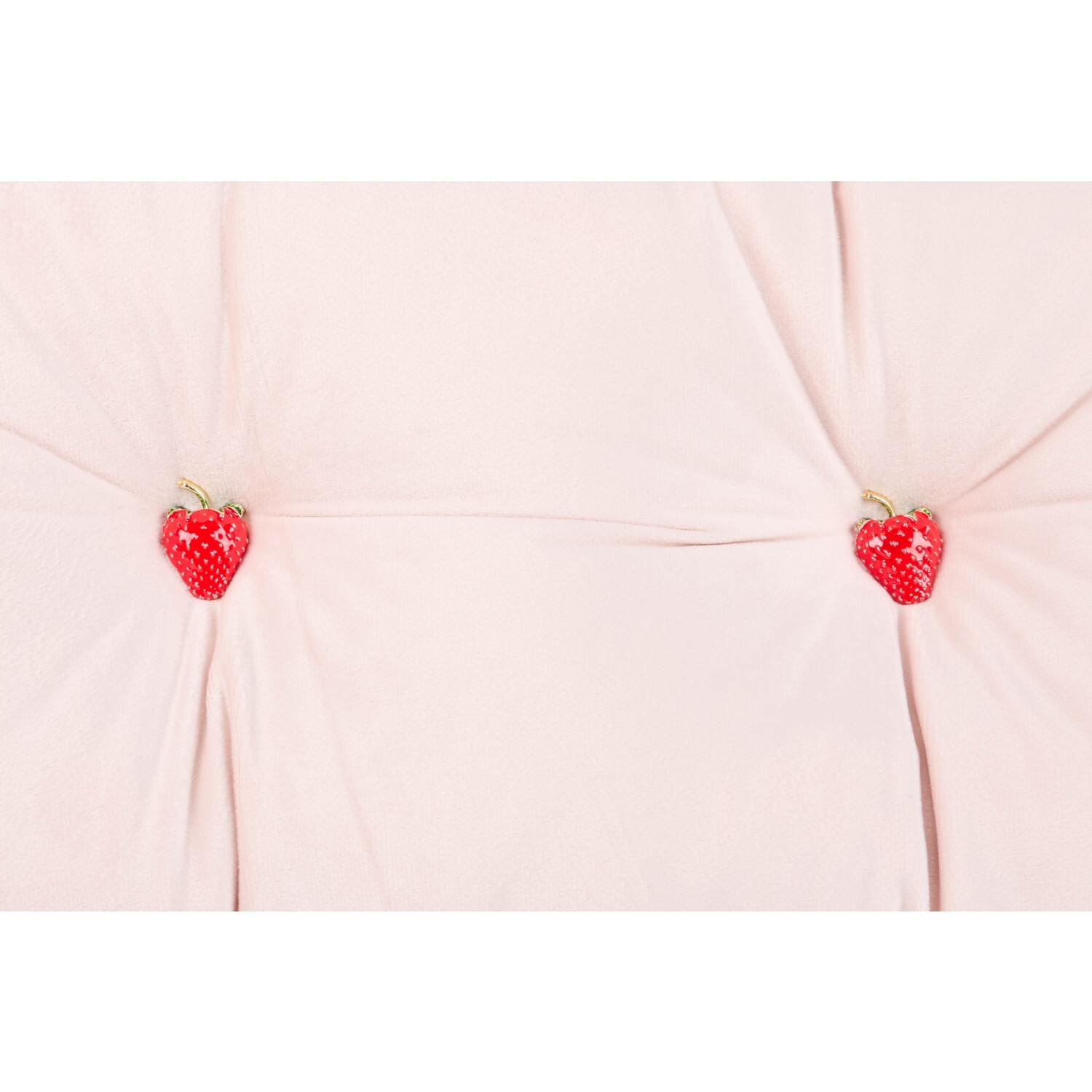 Strawberry Embellished Cushion Pink Image 4