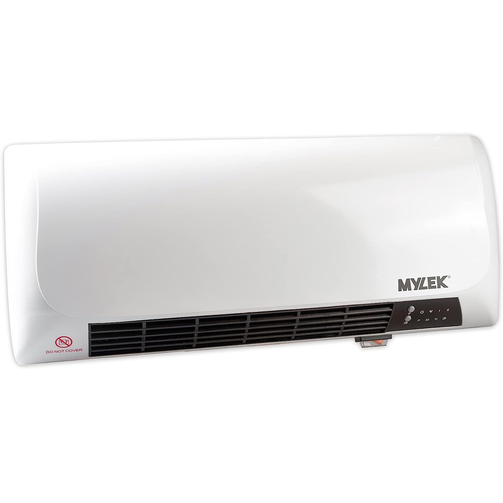 MYLEK White Overdoor Air Curtain with Remote 2000W Image 4