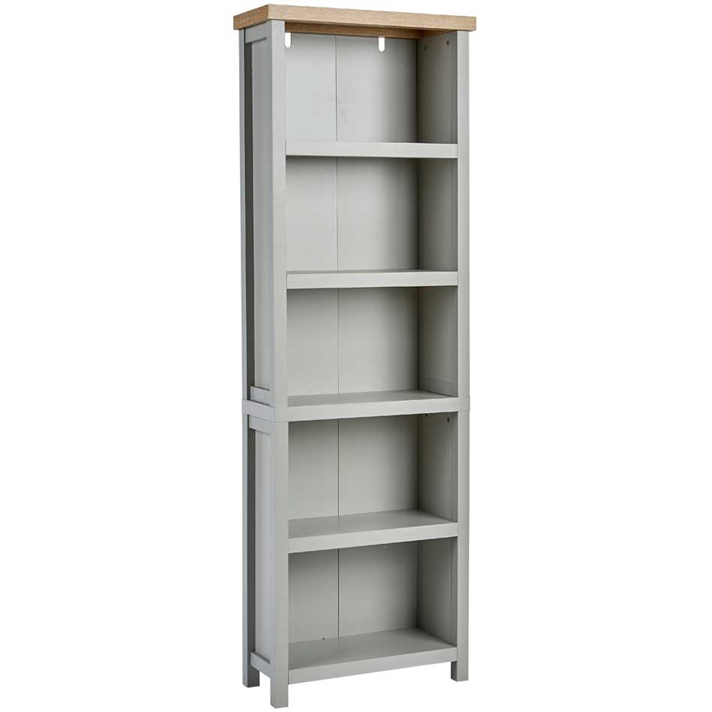 Home Source Avon 5 Tier Grey Tall Storage Unit Image 2