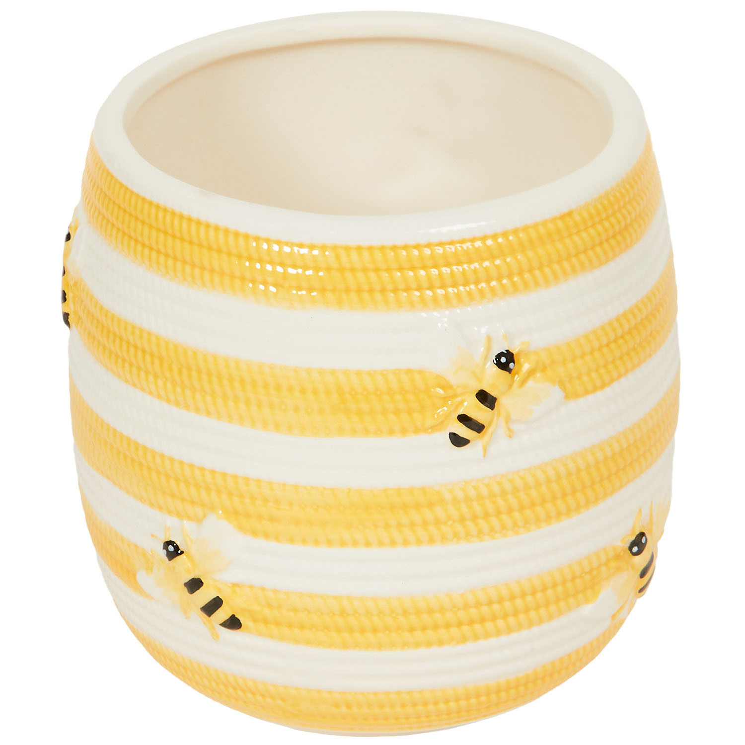 Bee Plant Pot - Yellow Image 4