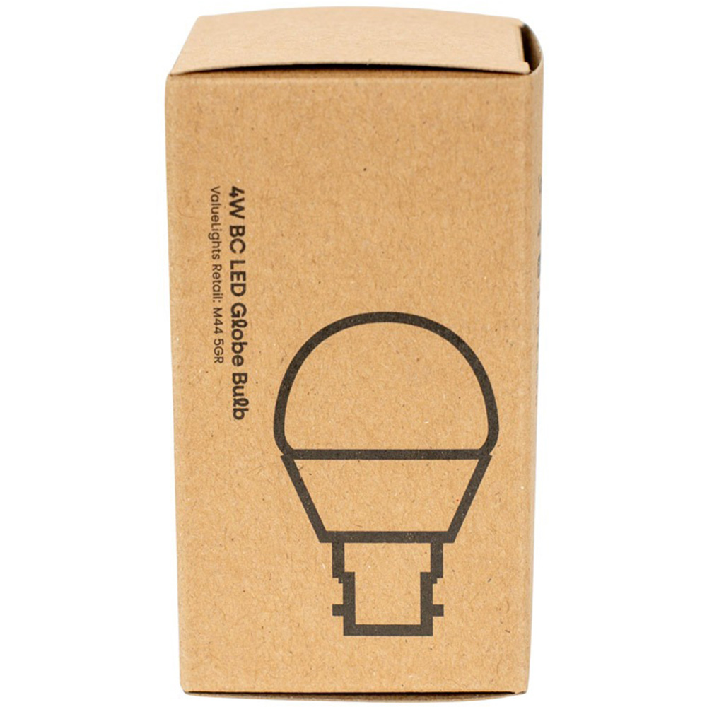 ValueLights 12 Pack B22 LED 4W 2700K Warm White Globe Light Bulbs Image 5
