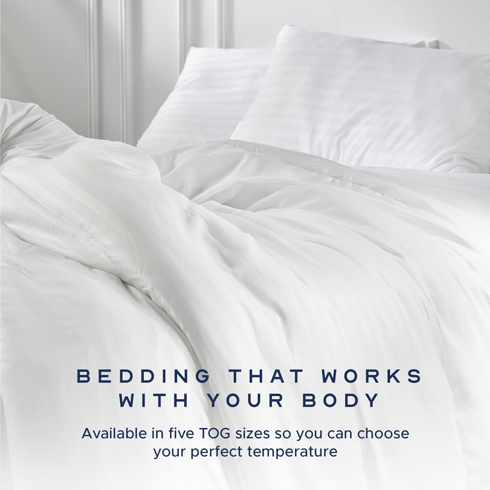 Snuggledown Single White Luxurious Hotel Duvet 4.5 Tog Image 3