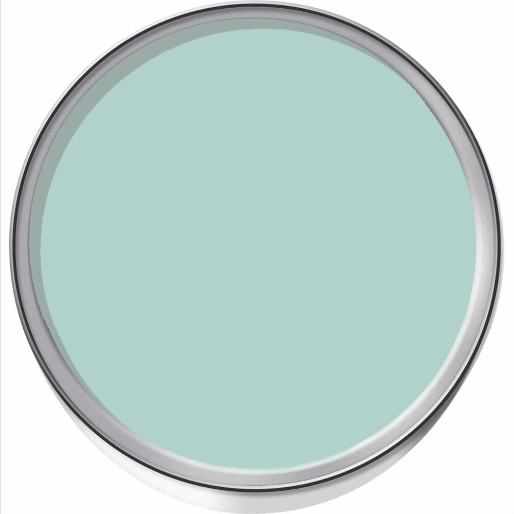 Hemway Soft Blue Smoke Furniture and Walls Matt Chalk Paint 1L Image 3