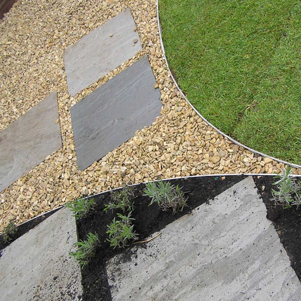 Swift Foundations Swift Edge 12m Natural Garden Edging Image 7