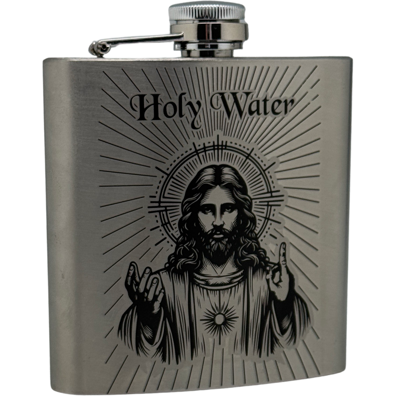 Holy Water or Cowgirl Hip Flask Image 5