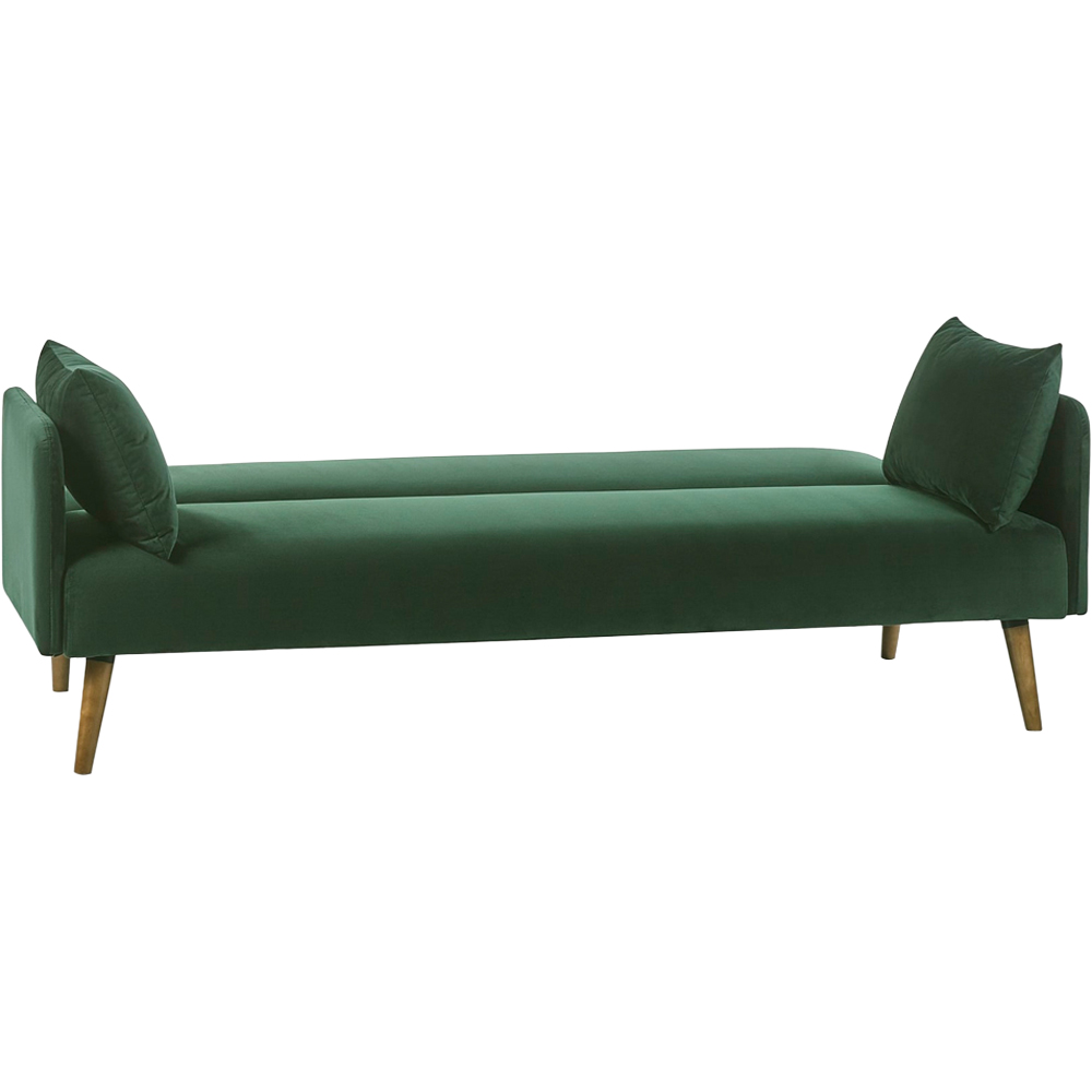 Julian Bowen Andi 3 Seater Green Sofa Bed Image 3