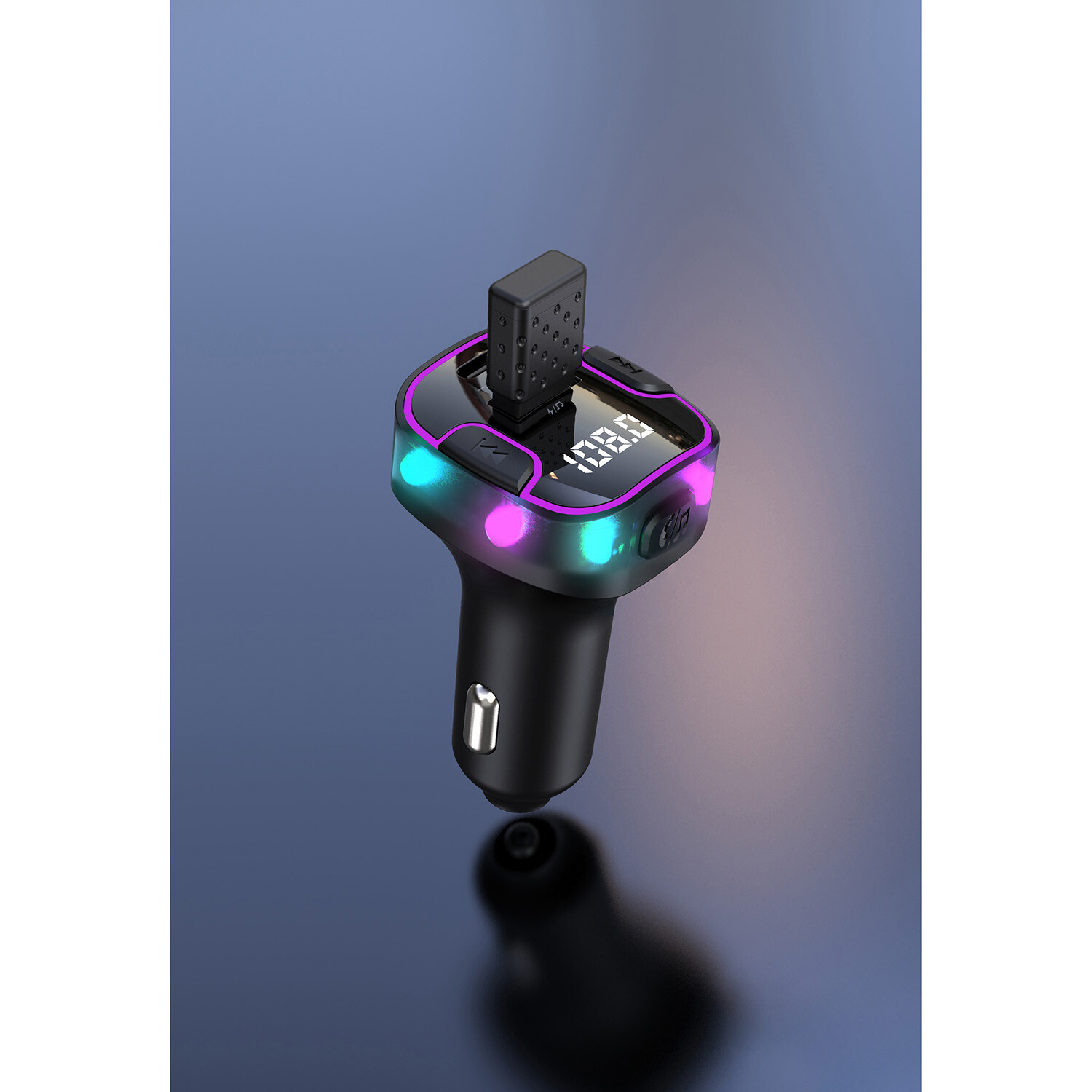 Carkit Car FM Transmitter - Black Image 10