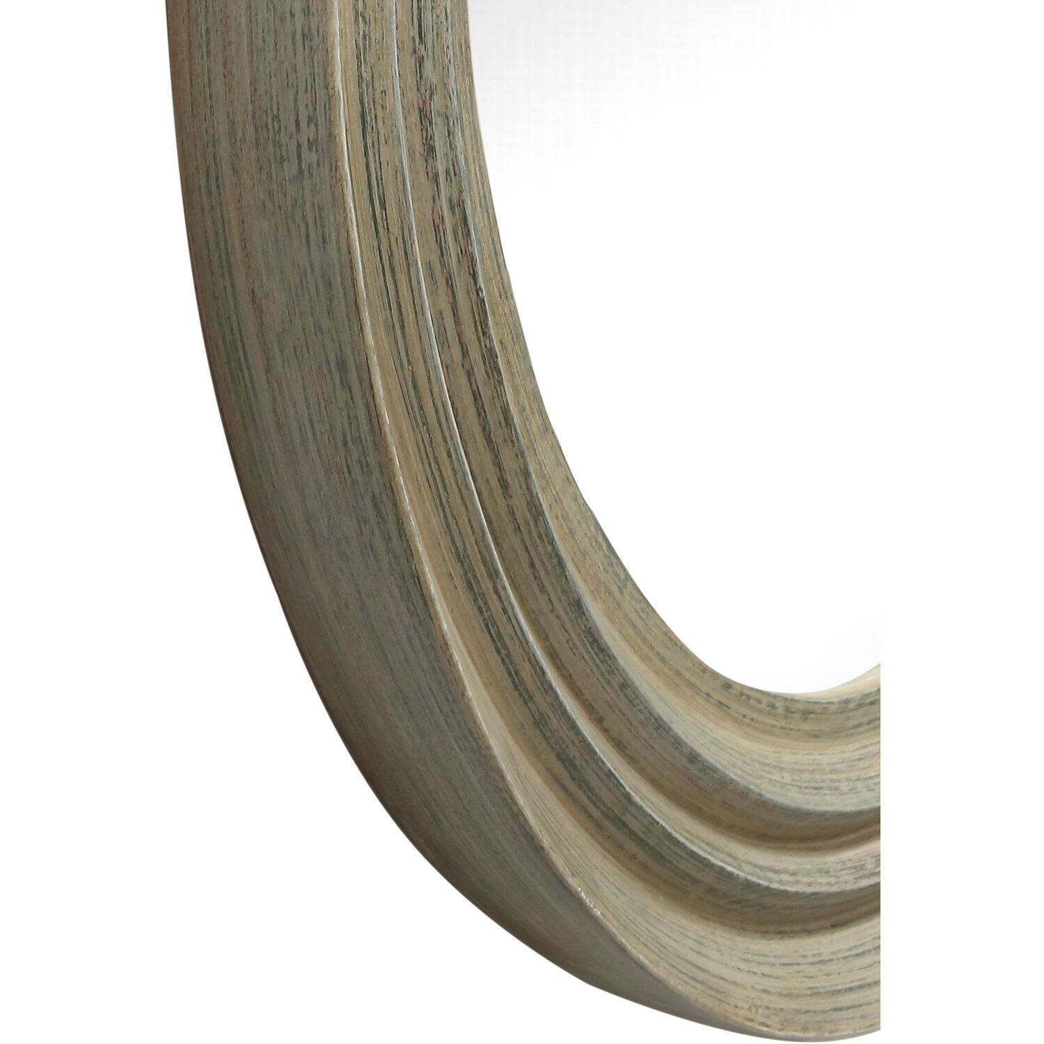 Ashby Natural Washed Ridged Mirror Image 3