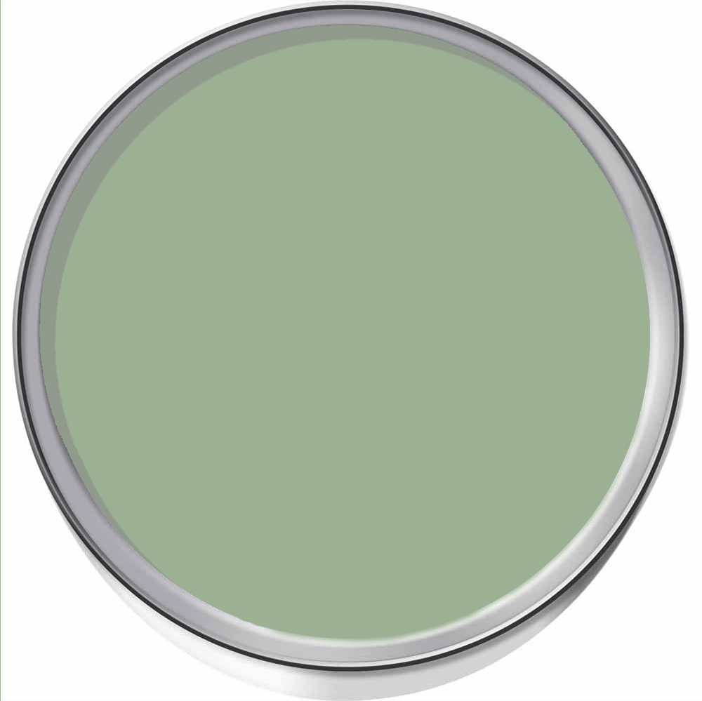 Hemway Sage Green Furniture and Walls Matt Chalk Paint 1L Image 3