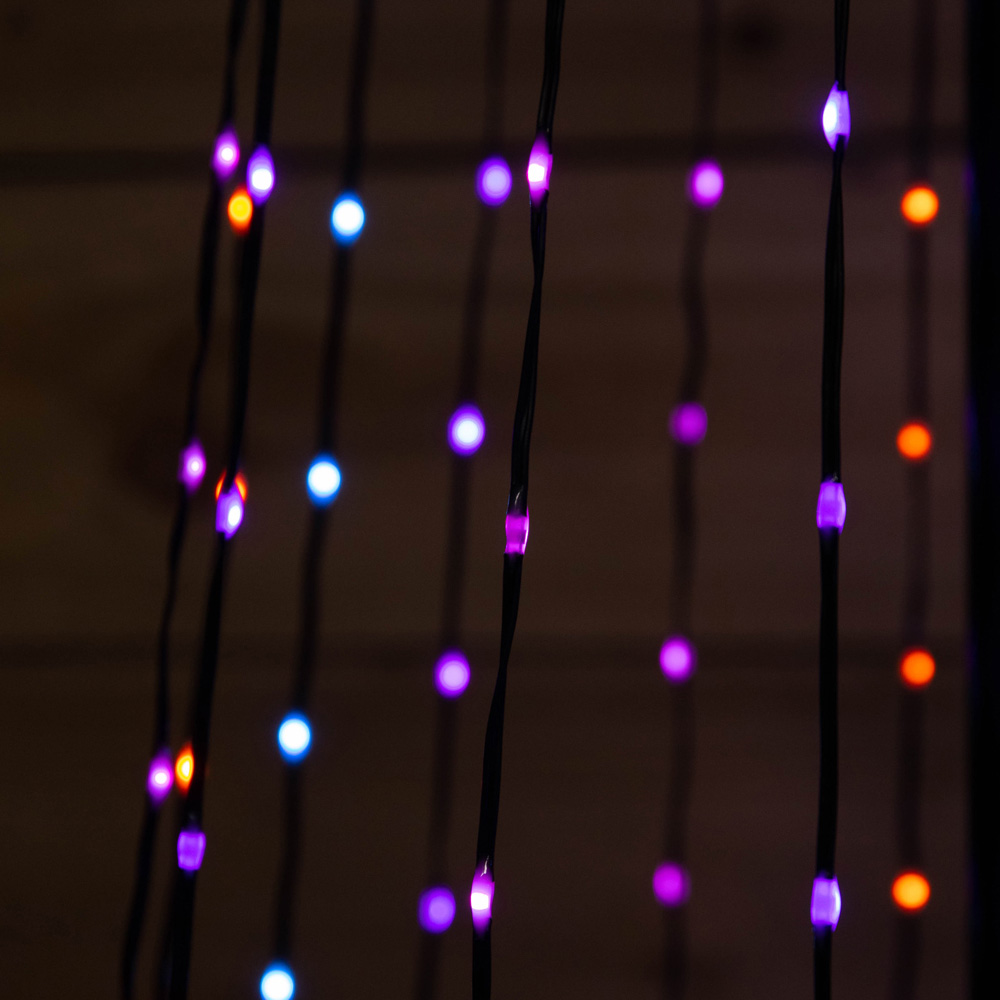 Samuel Alexander 835 Cool and Warm White LED Multi-Function Pyramid Christmas Cone Tree 8ft Image 3