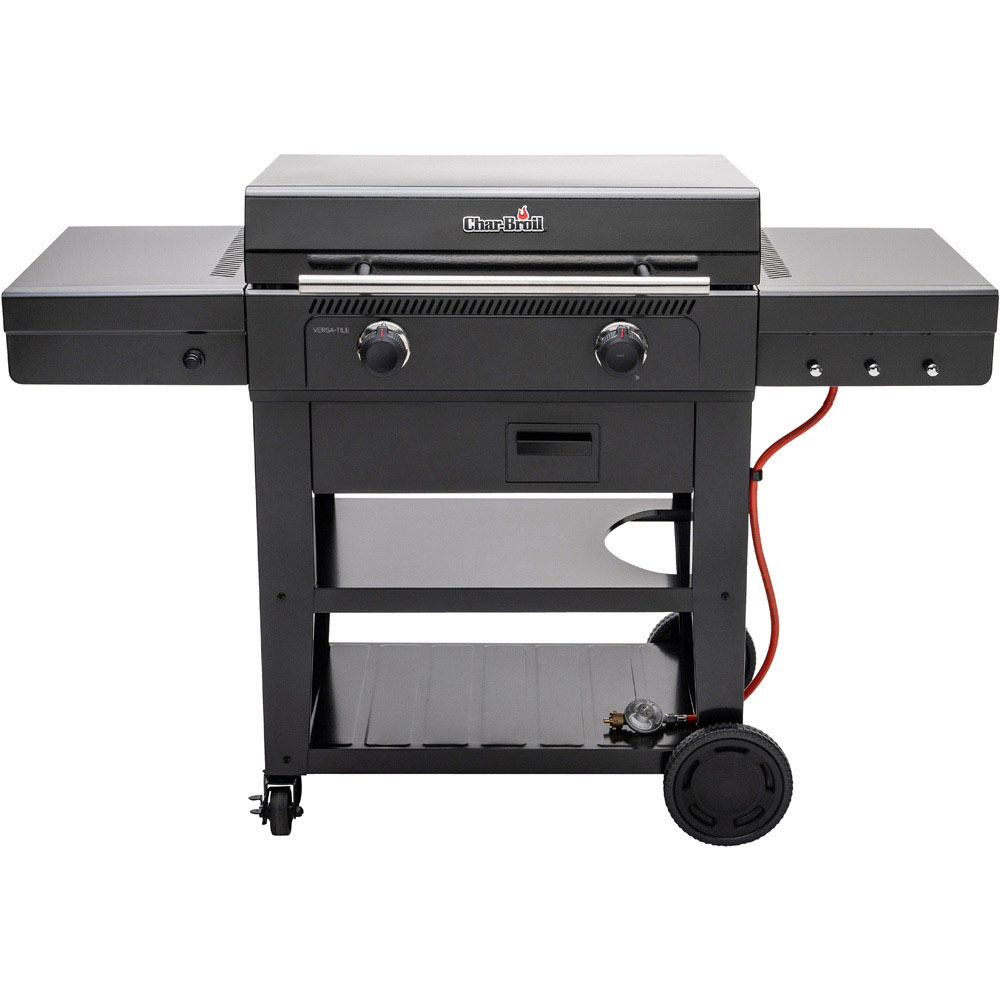 Char-Broil Versa-Tile 140241 3-in-1 Grey Gas Griddle Barbecue Grill Image 3