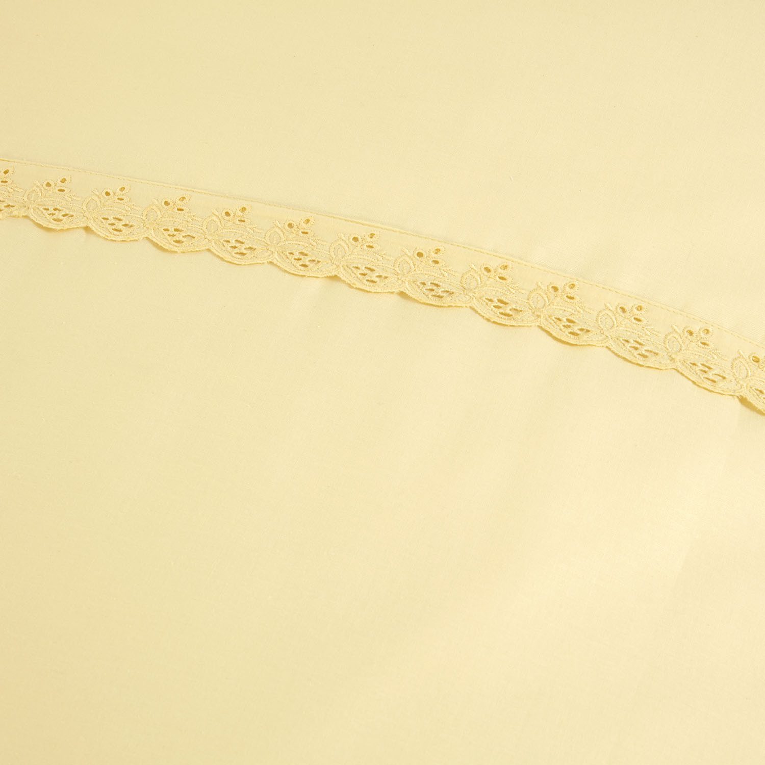 Lara Embroidered Duvet Set - Yellow / Superking Image 3