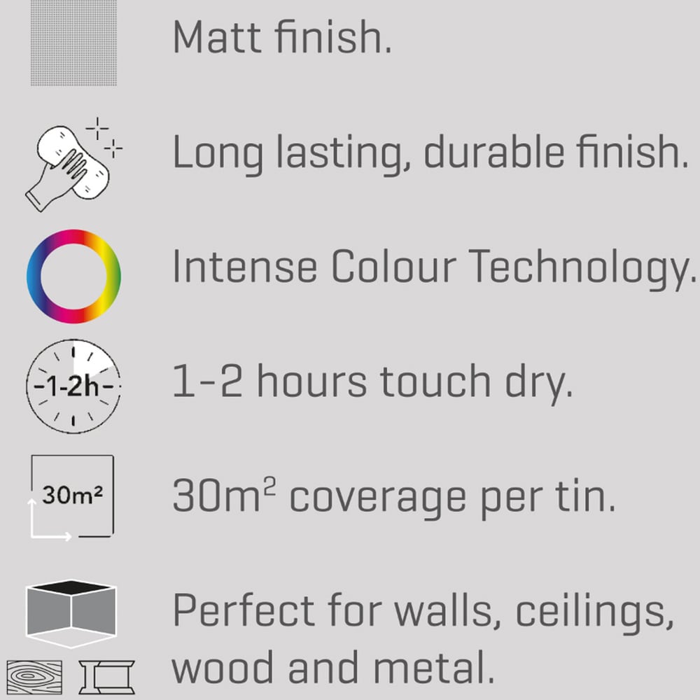 Johnstone's MY Colour Luxurious Durable Matt Paint El Capitan Image 7