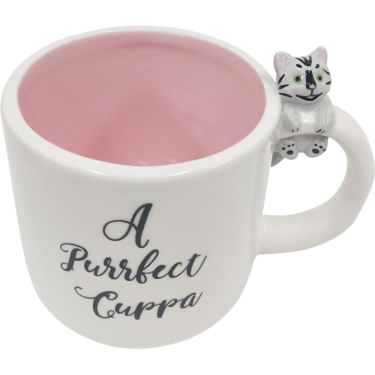 A Purrfect Cuppa Mug - White Image 2