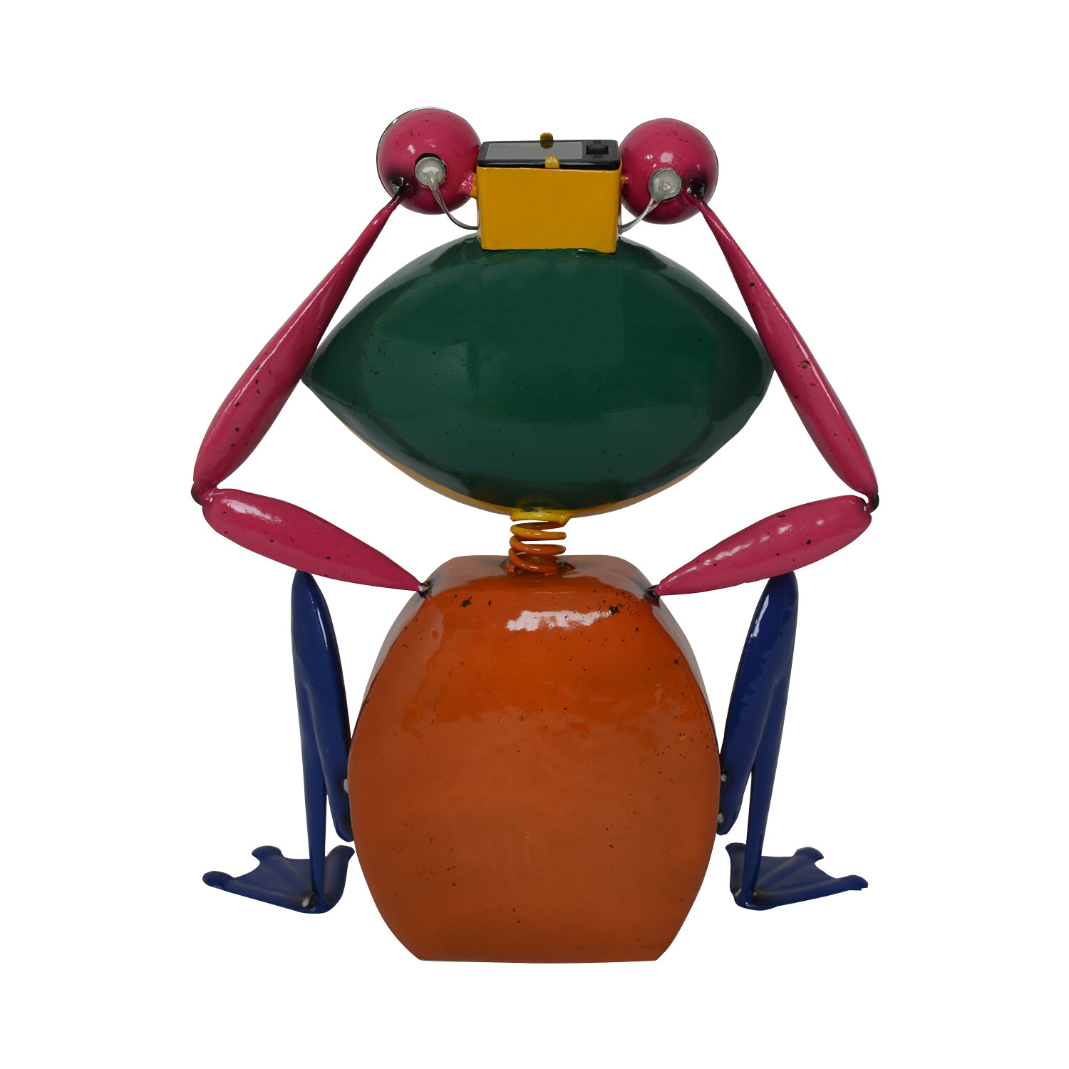Solar Rainbow Frog Ornament Image 6