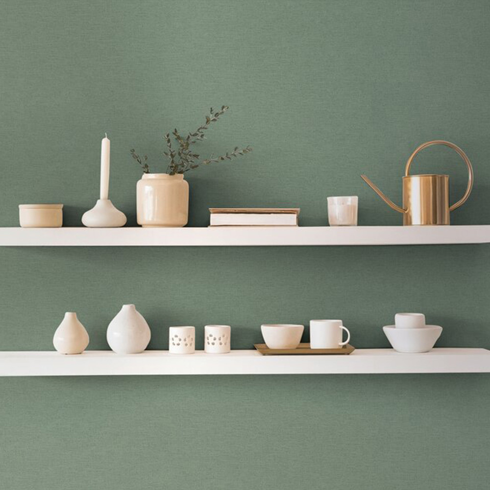 A.S Creation Texture Green Non-Woven Wallpaper Image 3