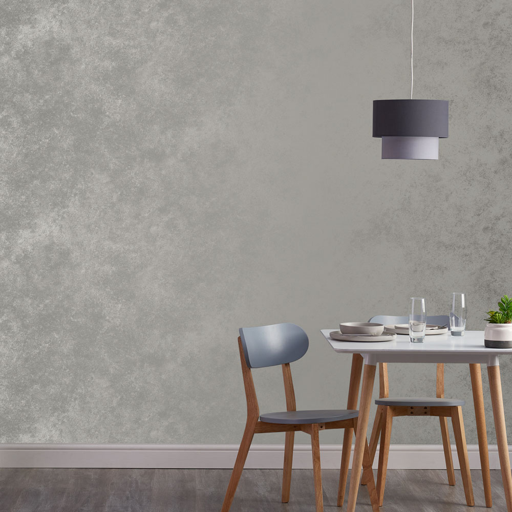 Boutique Gilded Concrete Pearl Wallpaper Image 5