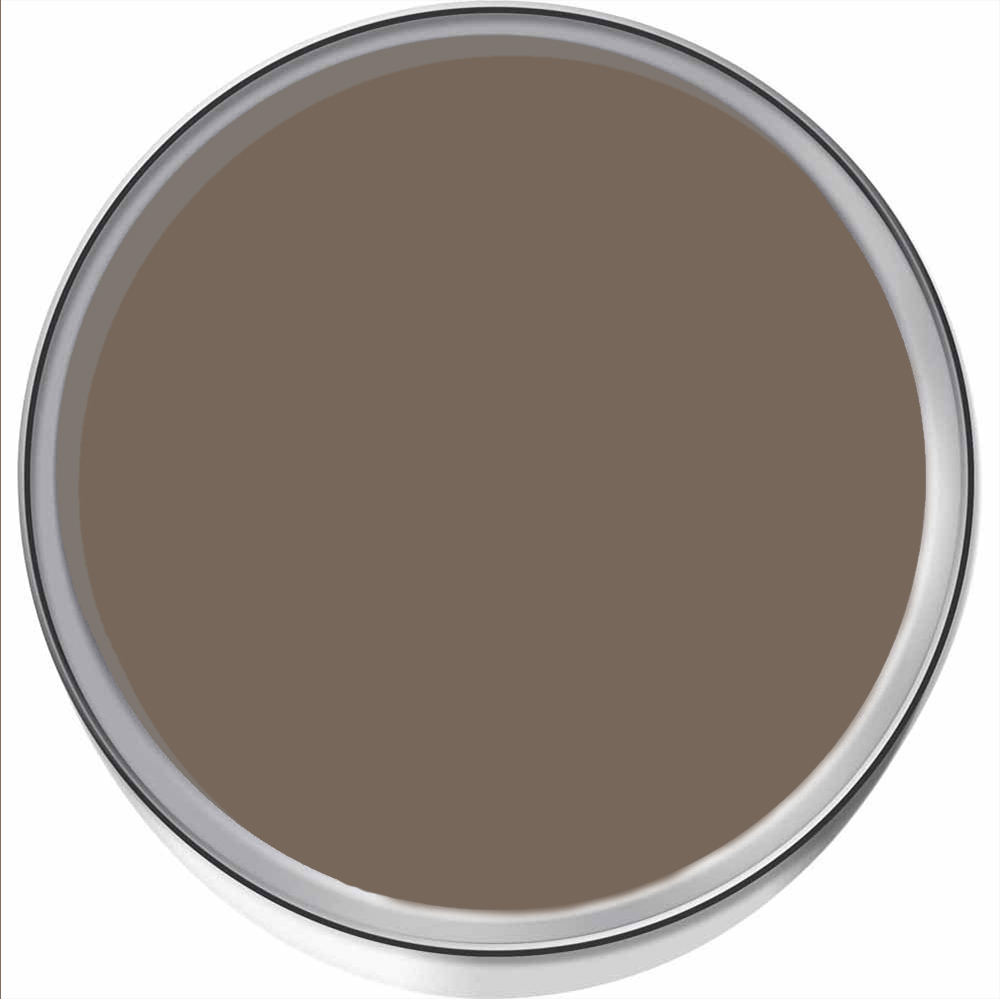 Hemway Coco Brown Furniture and Walls Matt Chalk Paint 1L Image 3