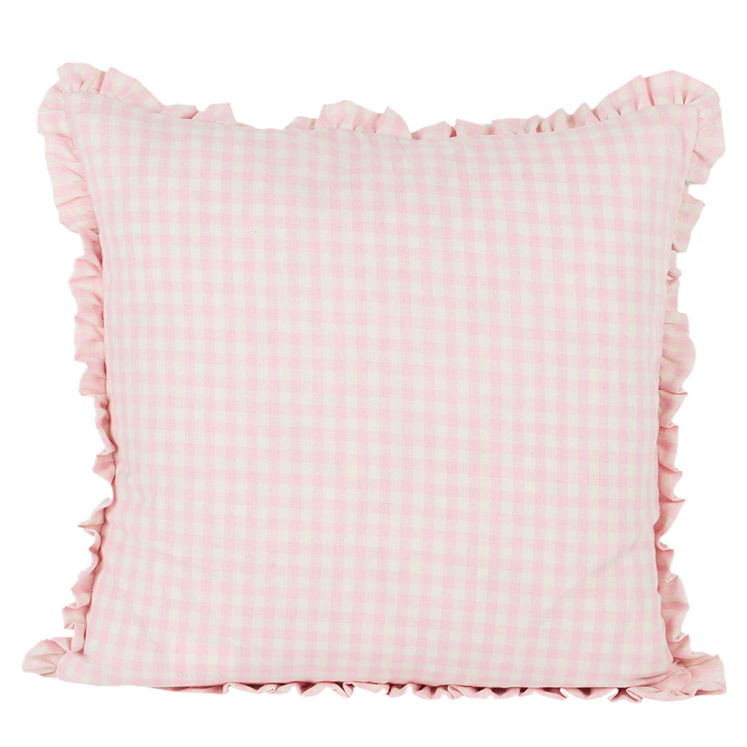 Ayva Floral Ruffle Cushion - Multicolour Image 4