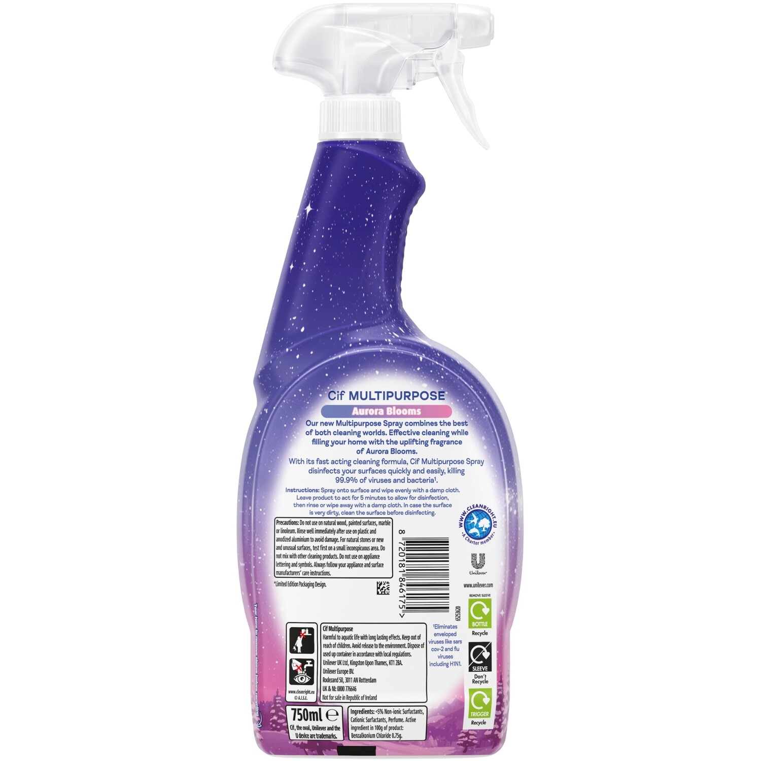 Aurora Blooms Multipurpose Cleaning Spray Image 2