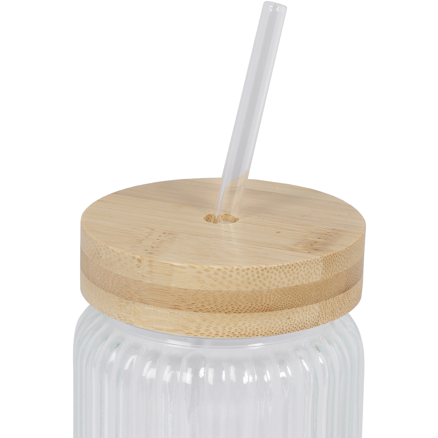 450ml Drinking Jar - Clear Image 2