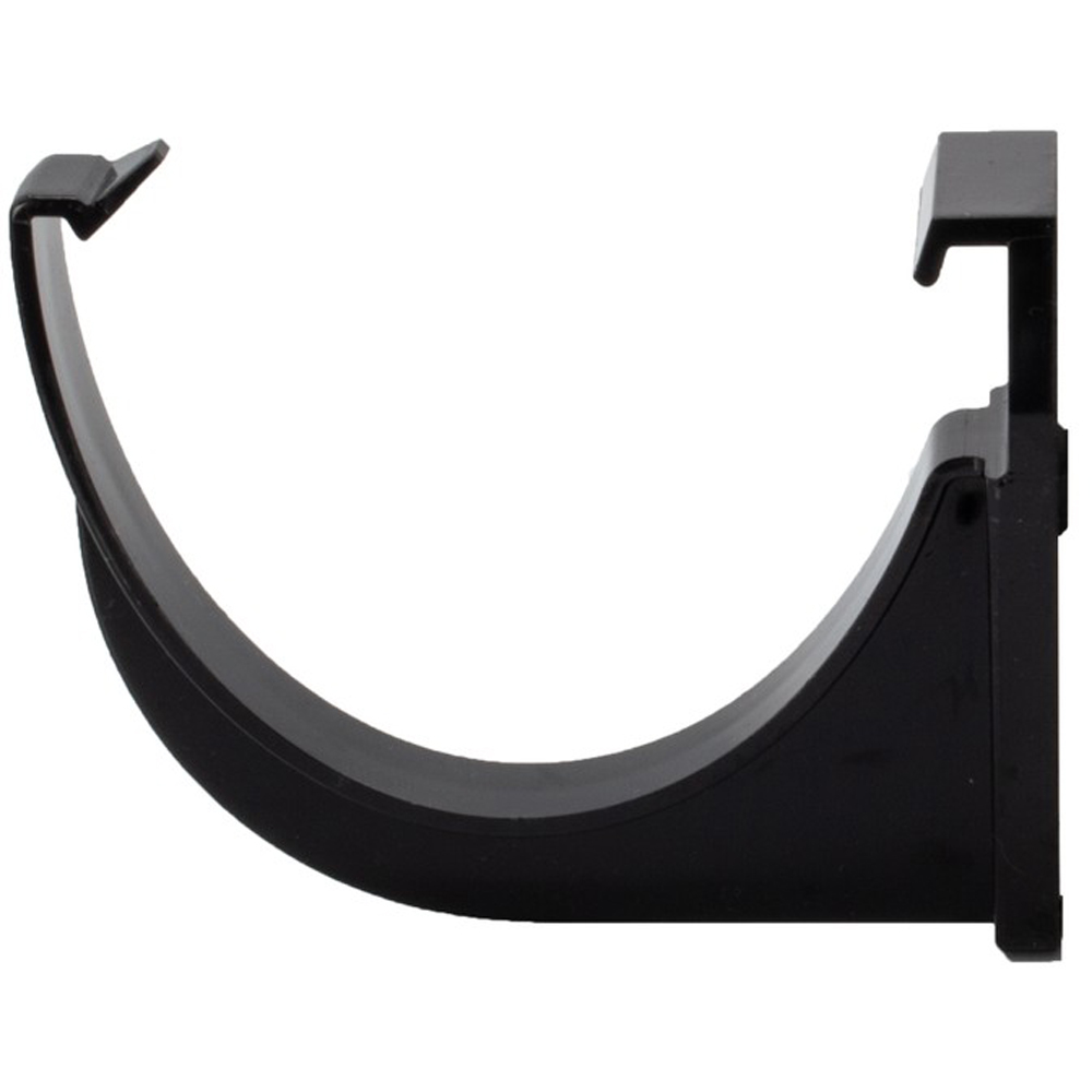 FloPlast Deepflow Hi-Cap Gutter Fascia Bracket Black 115 x 75mm Image 2