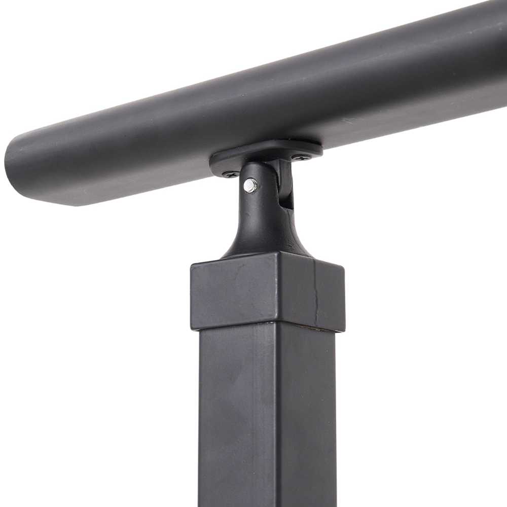 Living and Home Carbon Steel Stair 3 Step Handrail 67 x 96.5cm Image 6