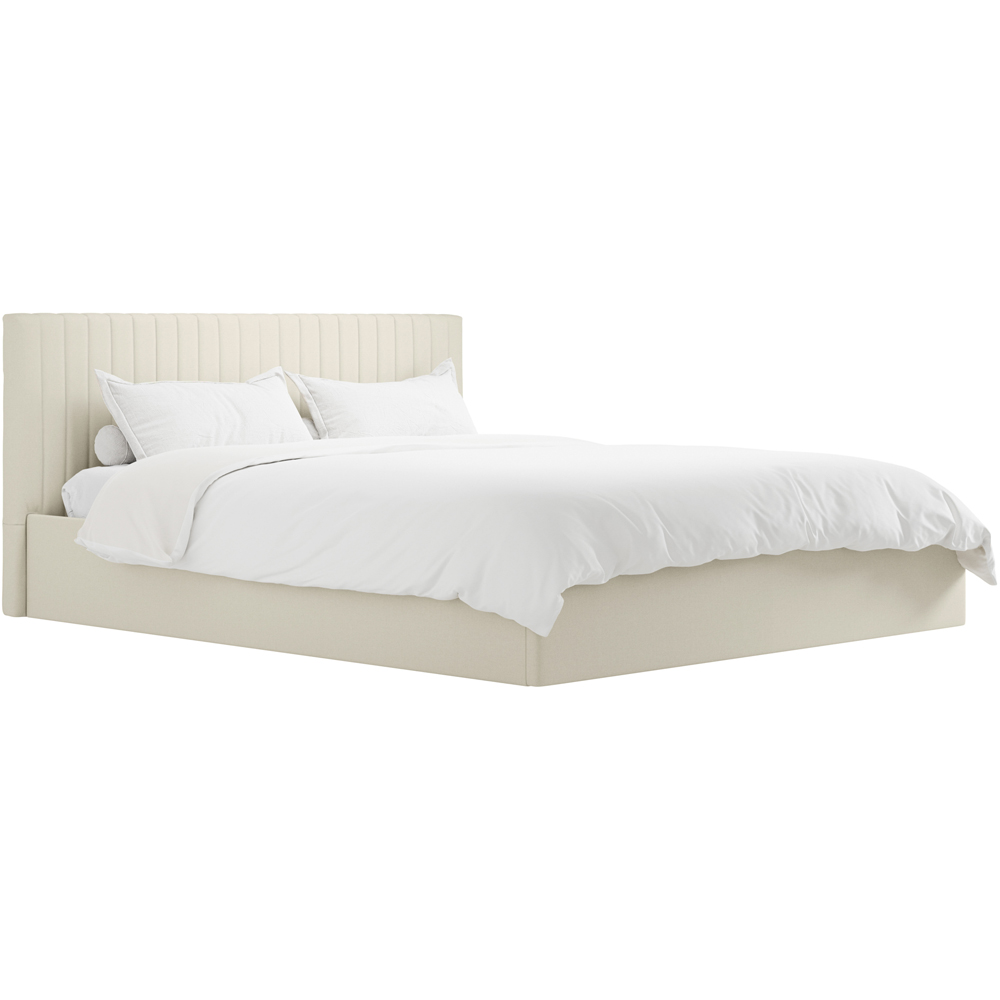 LPD Home Berlin Milk Super King Size Ottoman Bed Image 5