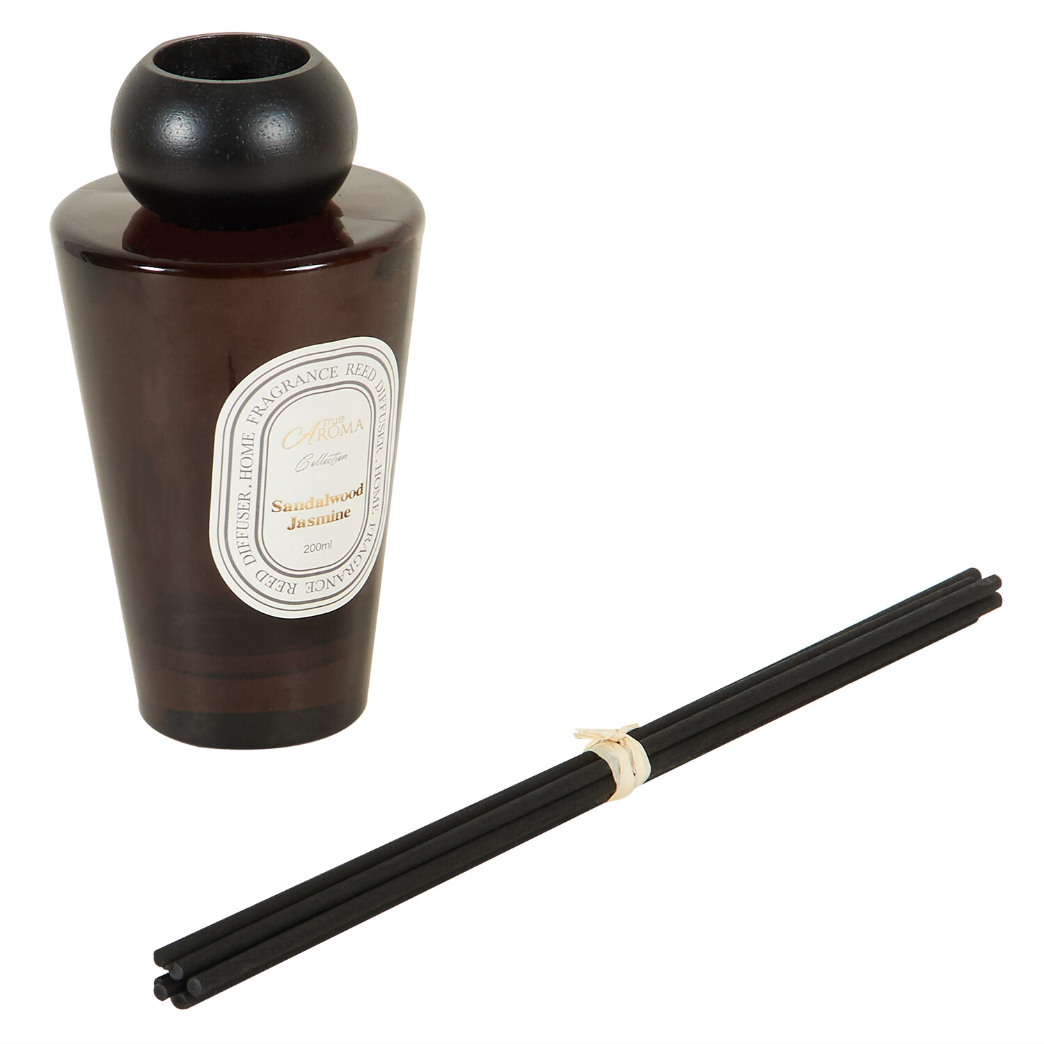 Sandalwood and Jasmine Diffuser - Black Image 4