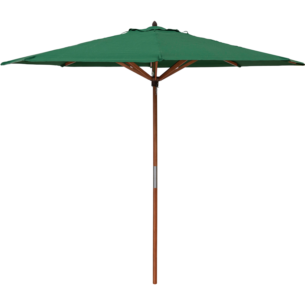 Rowlinson Willington Green Wooden Parasol 2.7m Image 1