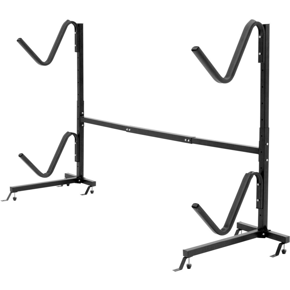 Costway Freestanding Dual Storage Rack Image 3