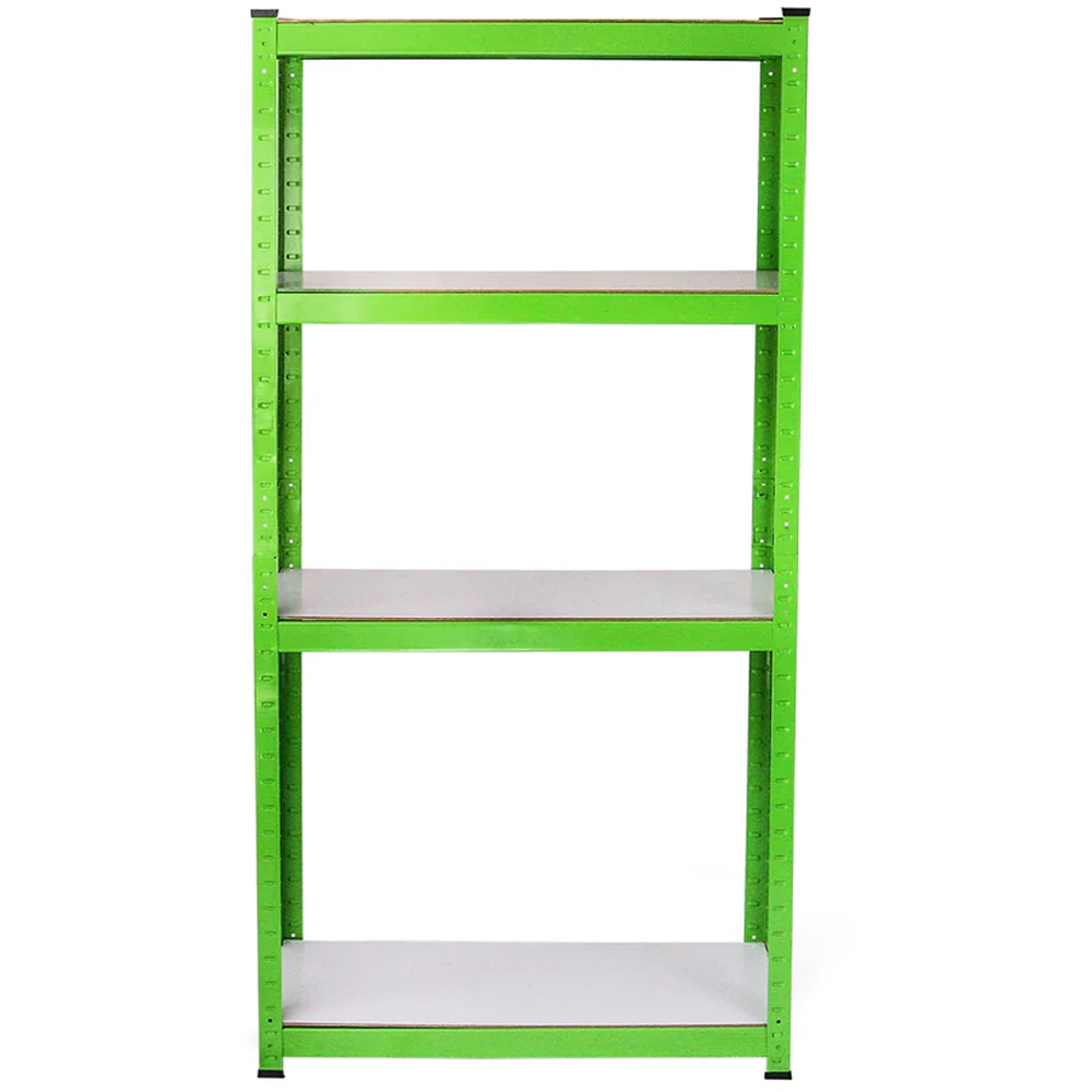 MonsterShop Green 6 x 10ft Greenhouse with Base and Racking Image 4