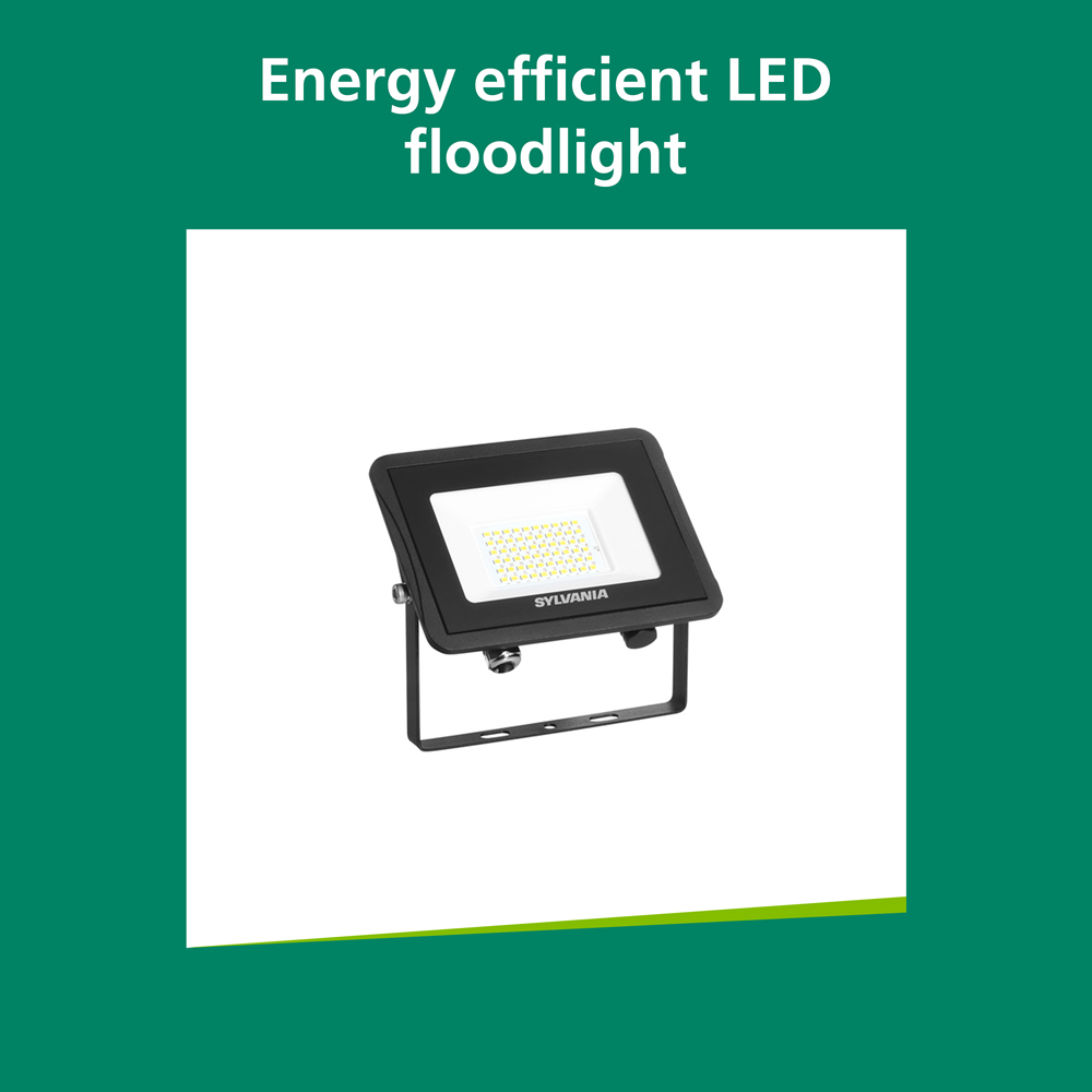 Sylvania SylFlood Black 42W LED Outdoor Floodlight Image 5