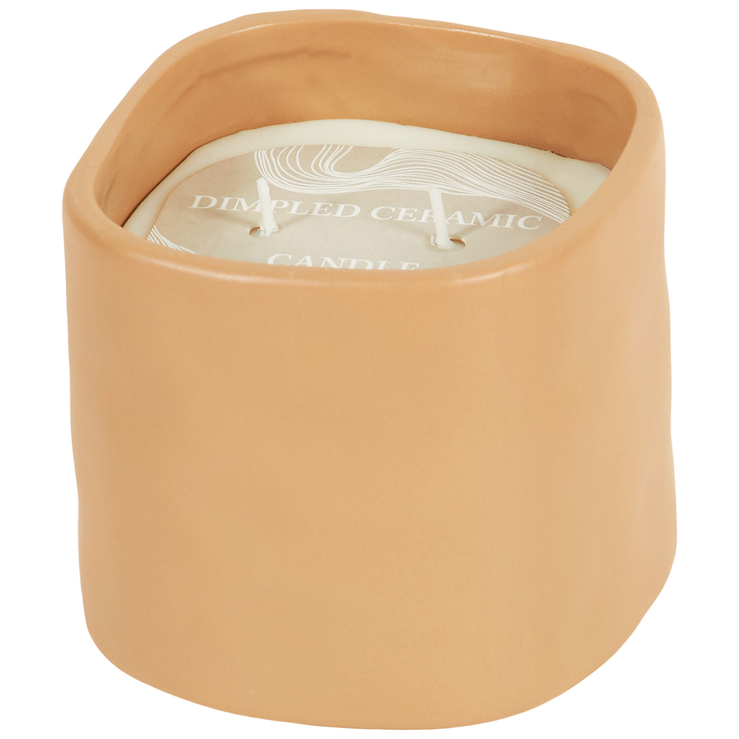 Dimpled Ceramic Candle  - Multicolour Image 9