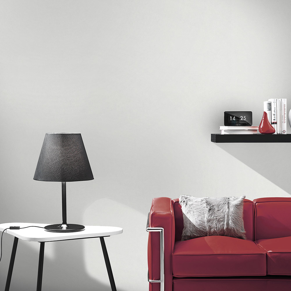 Erismann Dash Plain White Vinyl Wallpaper Image 2