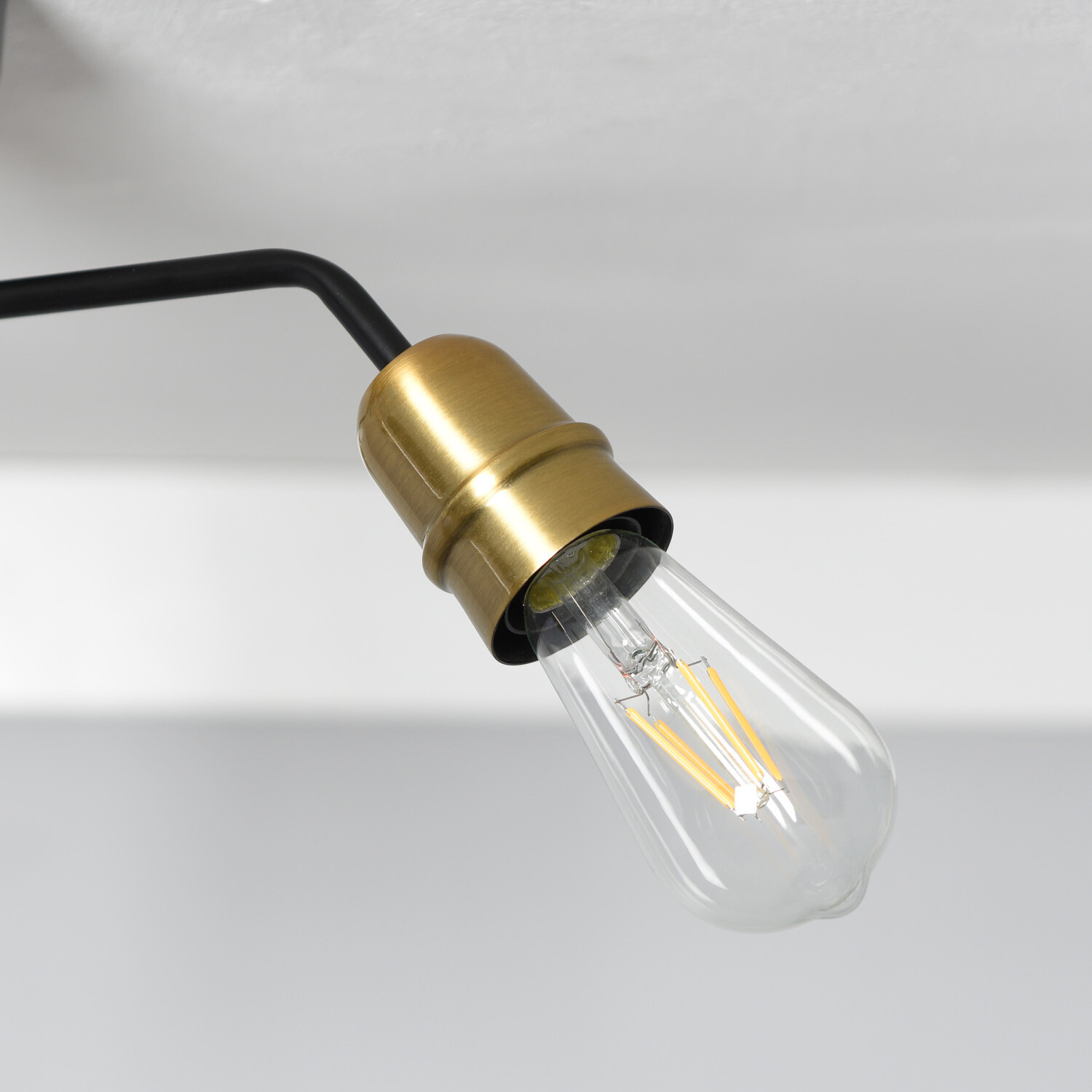 Remy 3 Light industrial Ceiling Light Image 3