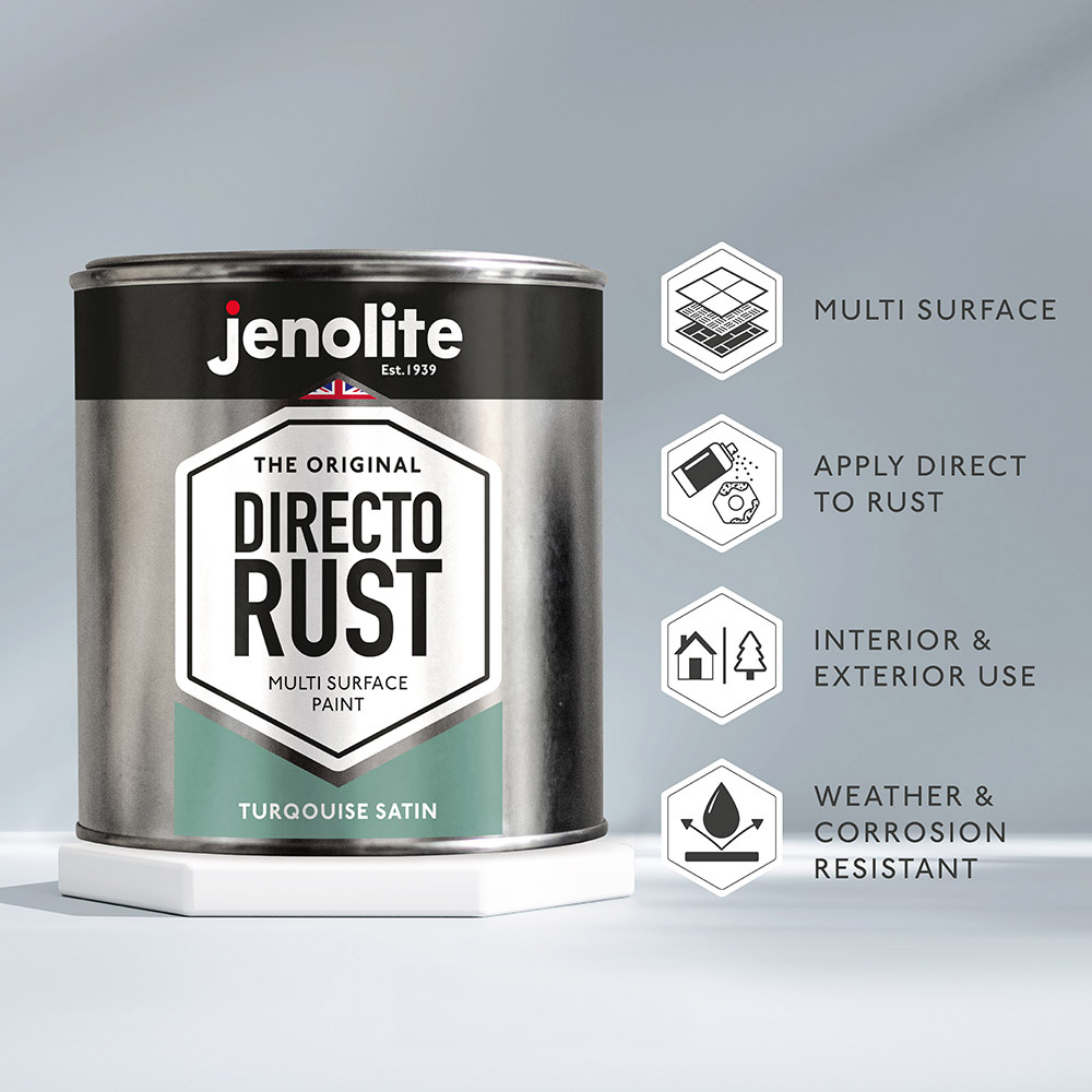 Jenolite Directorust Turquoise Satin 1L Image 5
