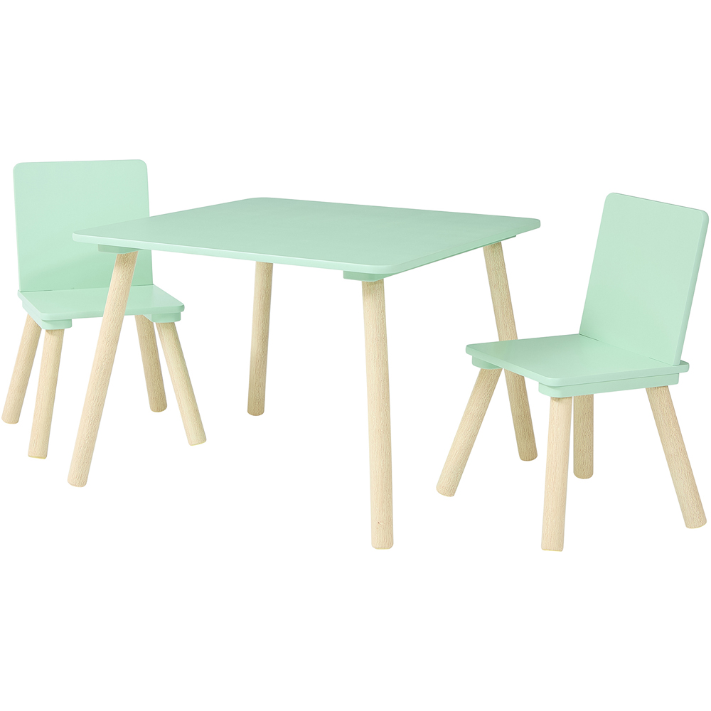 Liberty House Toys Kids 2 Seater Table Green Image 2