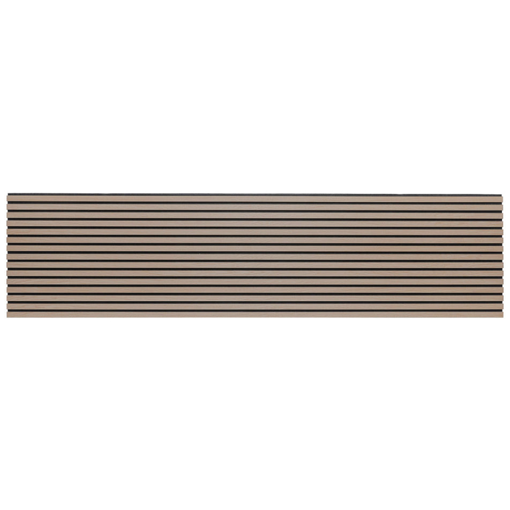 Portland 240 x 60cm Acupanel Walnut Acoustic Slat Wall Panel Image 4