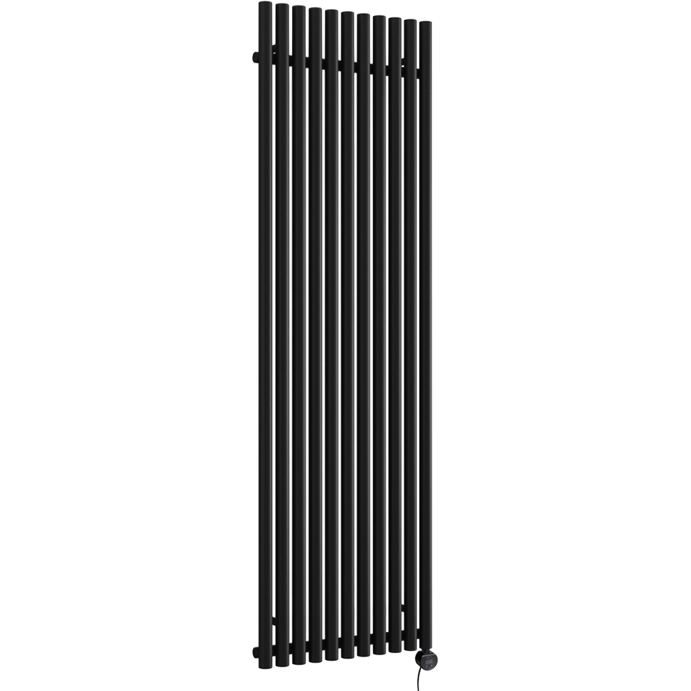 Terma Rolo-Room E Wi-Fi Heban Black Electric Radiator 1500W 2000 x 590mm Image 1