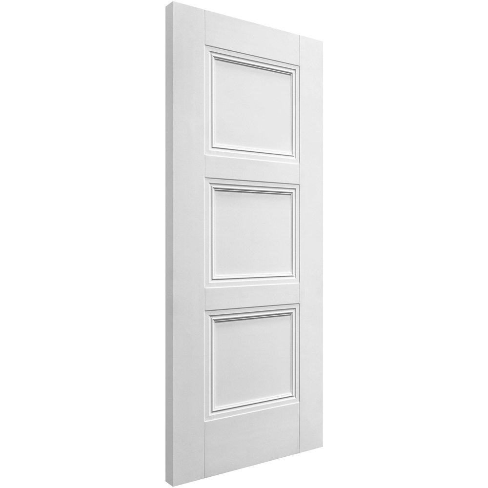 Elegance Ripley White Primed FD30 Internal Fire Door 1981 x 762 x 44mm Image 3